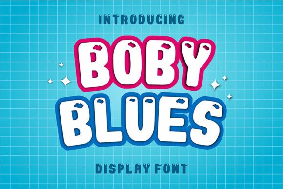 Boby Blues: A Fun Display Font for Creative Projects