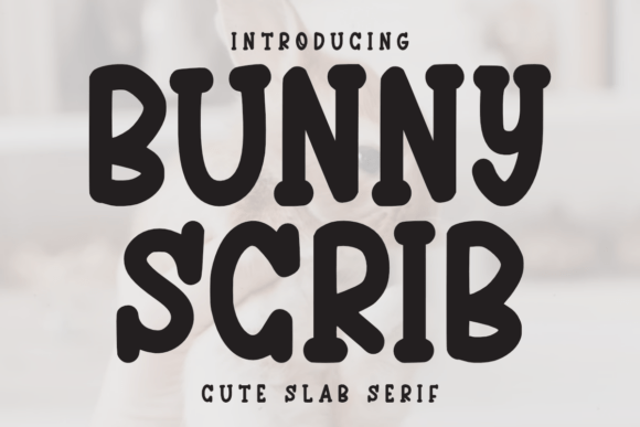 Bunny Scrib Font: Whimsical & Professional