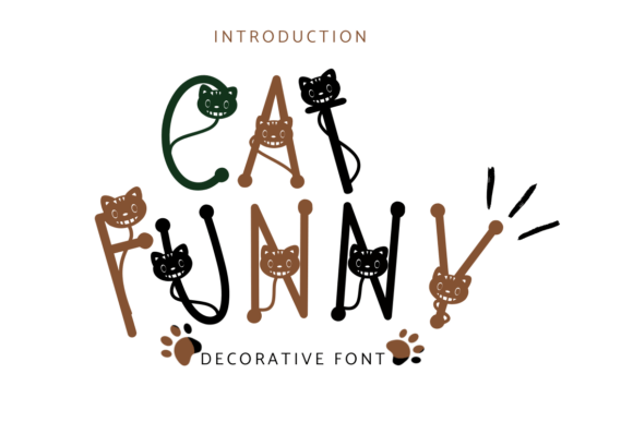 Cat Funny Font: Playful Typography for Makers