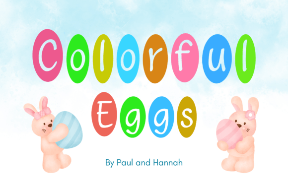 Colorful Eggs Font Review