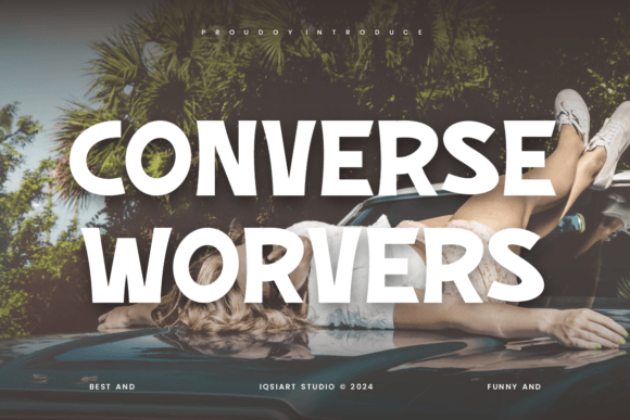 Converse Worvers: A Playful Font for Business