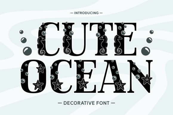 Cute Ocean Font Review