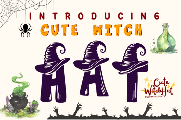 Cute Witch Hat Font Review