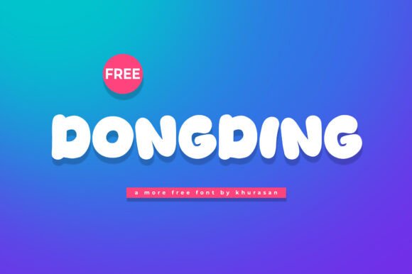 Dongding: A Modern Font for Elegant Design