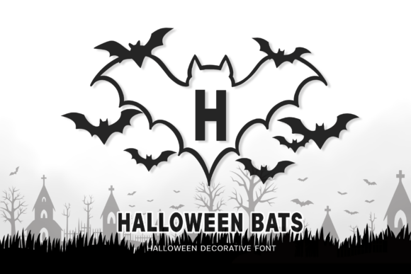 Halloween Bats: A Spooky Font for Creative Projects