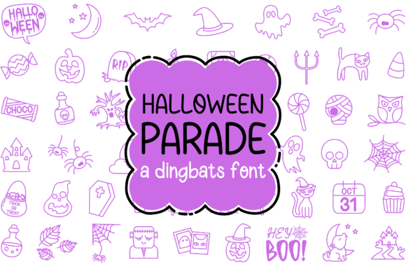 Halloween Parade Font for Business