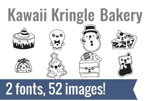 Kawaii Kringle Bakery Font