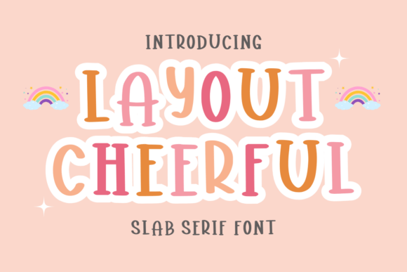 Layout Cheerful: A Happy Font for Creative Projects