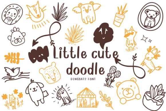 Little Cute Doodle Font Review