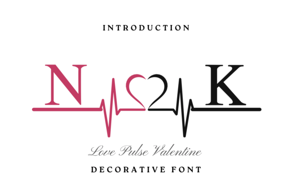 Love Pulse Valentine Font