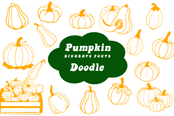 Pumpkin Doodle Font for Creative Projects