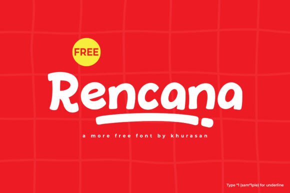 Rencana Font Review