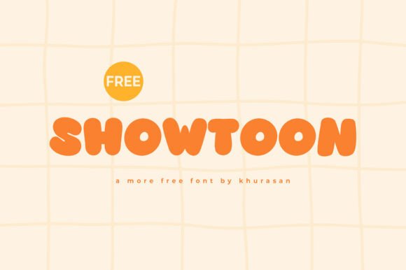Showtoon Font for Web Design