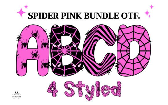 Spiderpink Eyes Font for Business