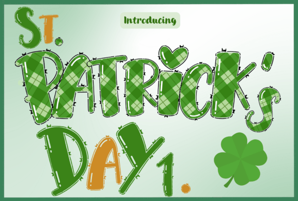St. Patrick's Day1 Font