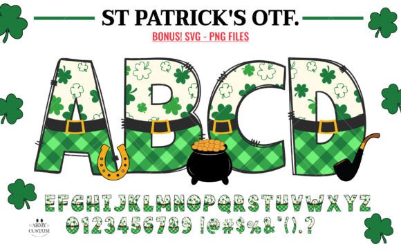 St. Patrick's Shamrock Plaid