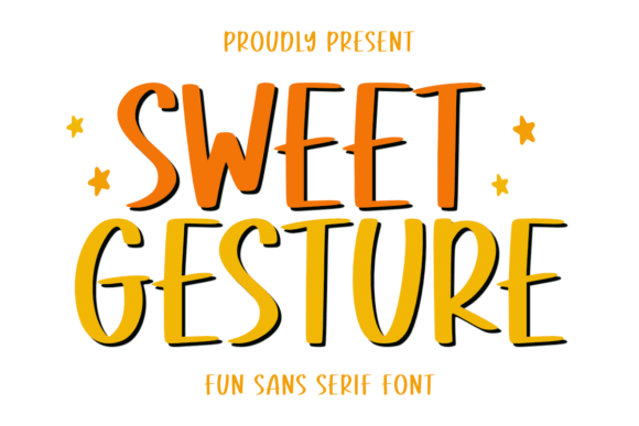 Sweet Gesture Font for Business